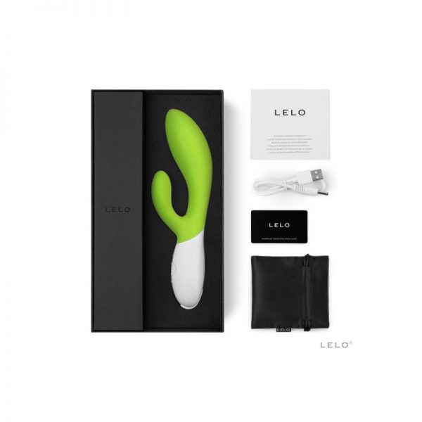 INA 2 Vibrador Verde Lima fabricado por LELO