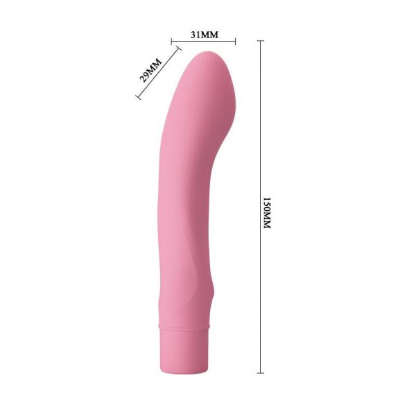 Vibrador Ira Silicona Rosa diseñado por la marca PRETTYLOVE