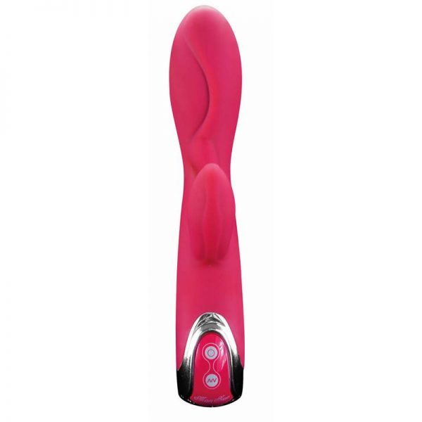 Vibrador Irene Silicona Rojo 18 x 3.2 cm de la tienda erótica web www.tiendaeroticaweb.es