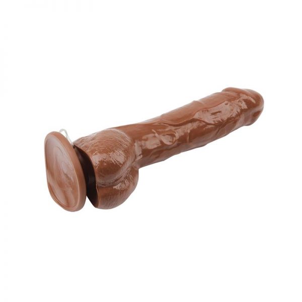 Vibrador Jeff Stryker 8.9 Marron de la tienda erótica web www.tiendaeroticaweb.es