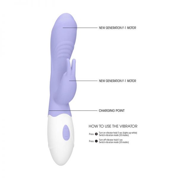 Vibrador Juicy Púrpura de la tienda erótica web www.tiendaeroticaweb.es