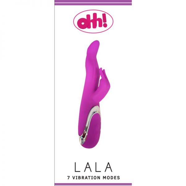 comprar Vibrador Lala Purpura Silicona 20 x 3 cm barato y de calidad