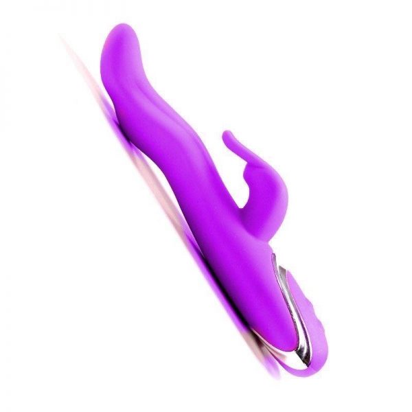 Vibrador Lala Purpura Silicona 20 x 3 cm fabricado por OHH TOYS
