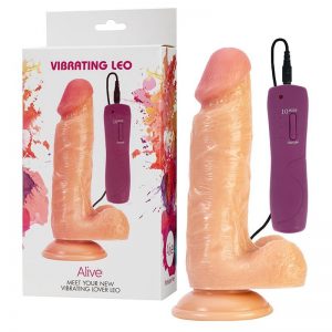 Vibrador Leo Control Remoto 13.5 cm diseñado por la marca ALIVE