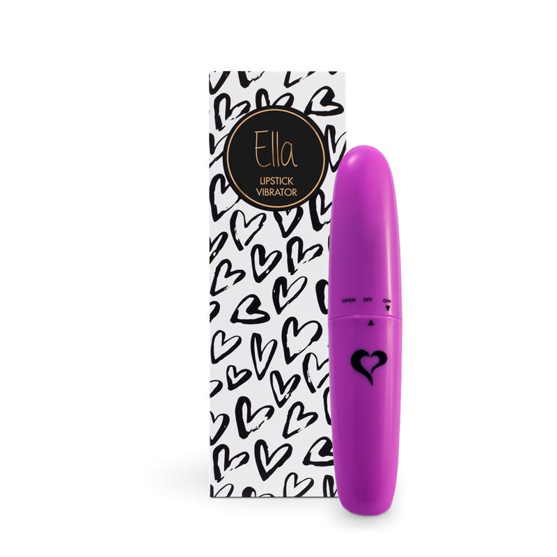 Vibrador Lipstick Ella 12.5 x 2.8 cm marca FEELZTOYS