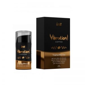 Vibrador Líquido Efecto Calor Sabor Café 15 ml diseñado por la marca INTT