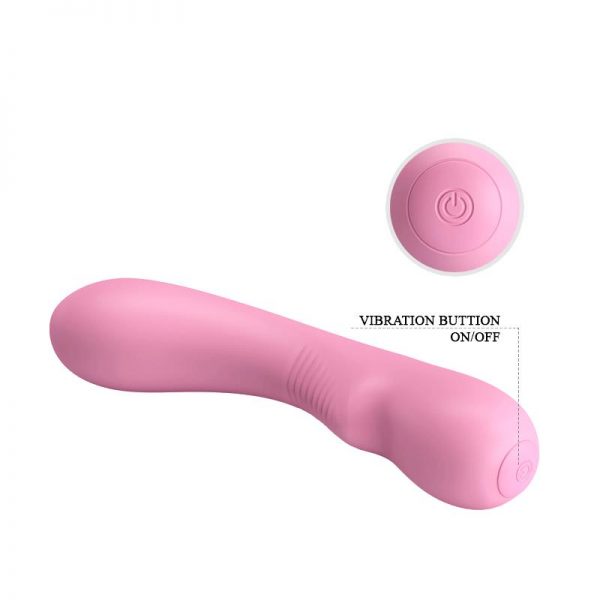 Vibrador Matt Smart Memory Function Rosa marca PRETTYLOVE