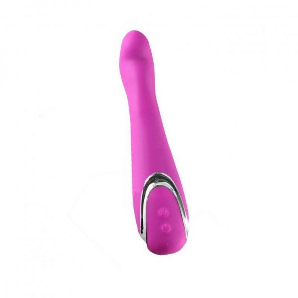 Vibrador Meena Purpura Silicona 20 x 3 cm de la tienda erótica web www.tiendaeroticaweb.es