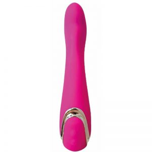 Vibrador Meena Purpura Silicona 20 x 3 cm diseñado por la marca OHH TOYS