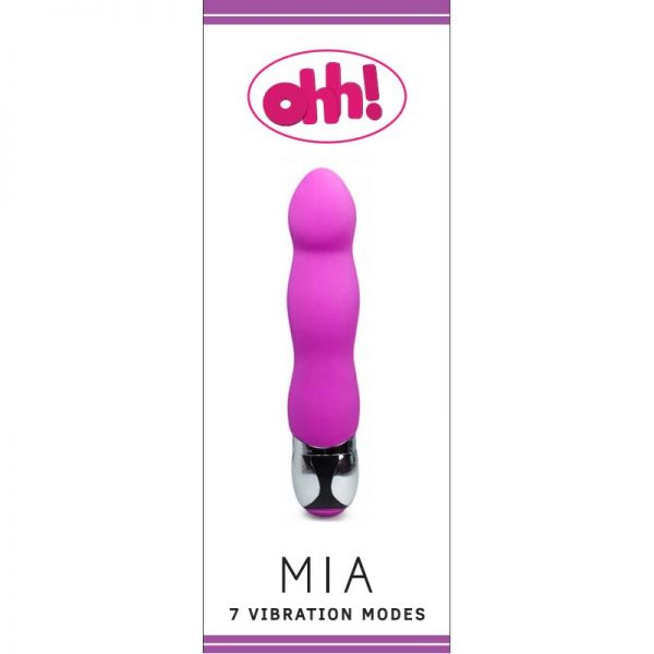 comprar Vibrador Mia Purpura Silicona 17.5 x 3.2 cm barato y de calidad
