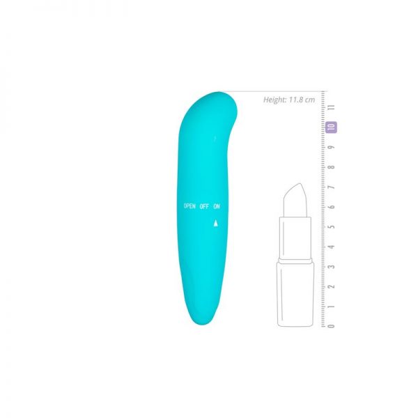 Vibrador Mini Punto G Turquesa de calidad y barato