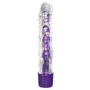 Vibrador Mr. Twister Púrpura Metálico 17 cm diseñado por la marca CLASSIX
