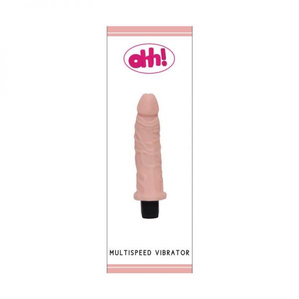 comprar Vibrador Multispeed Natural 20 x 4 cm barato y de calidad