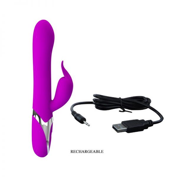 Vibrador Neil Funcion Inflable 23.7 cm de la marca PRETTYLOVE