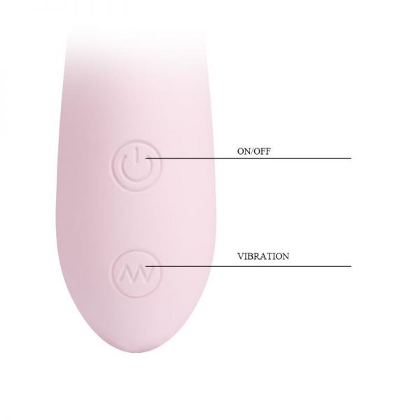Vibrador Nigel Rosa Claro de calidad