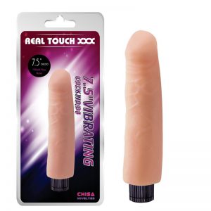 Vibrador No.04 T-Skin 7.5 Natural diseñado por la marca CHISA