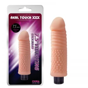 Vibrador No.05 T-Skin 7.5 Natural diseñado por la marca CHISA