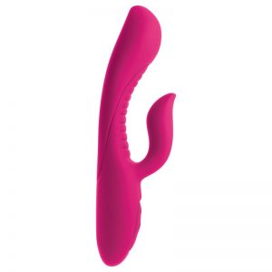 Vibrador No.2 Fuschia diseñado por la marca ULTIMATE RABBITS