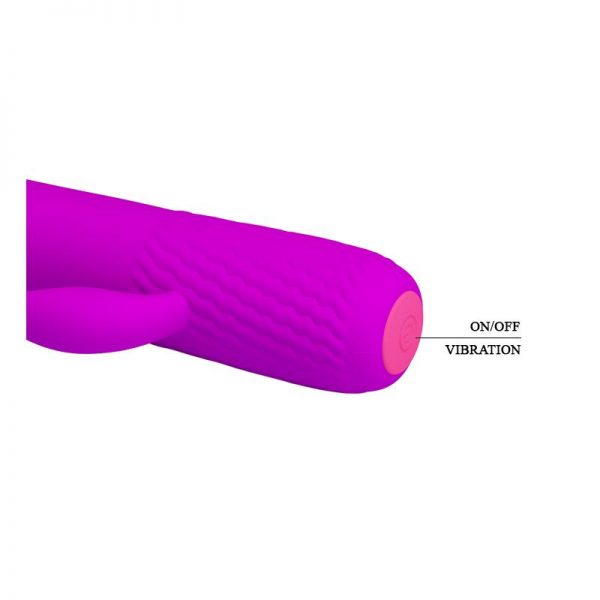 comprar Vibrador Omar USB Silicona Purpura en sex shop online
