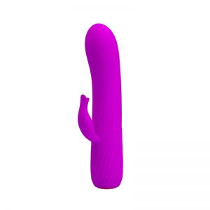 Vibrador Omar USB Silicona Purpura de la marca PRETTYLOVE
