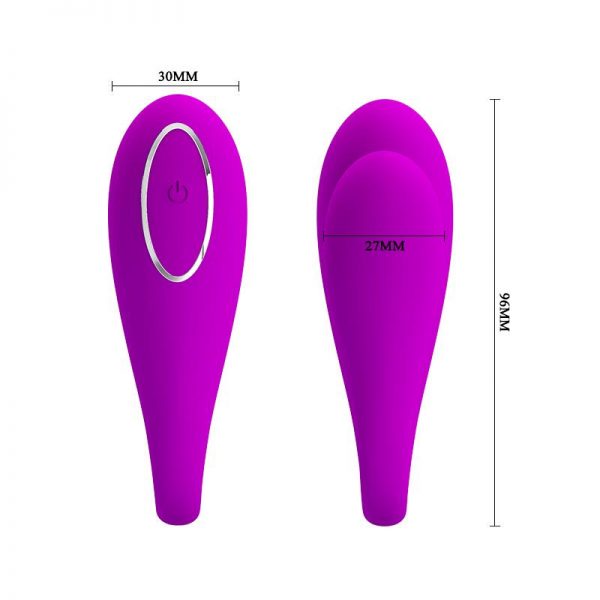 Vibrador para Parejas Algernon Control Remoto USB de calidad