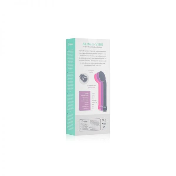 Vibrador Punto-G Negro de calidad