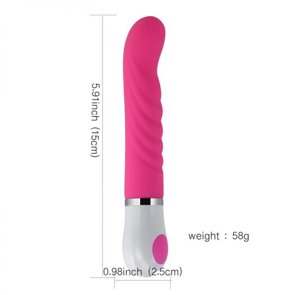 Vibrador Punto G Silicona Yuey 15 cm de calidad