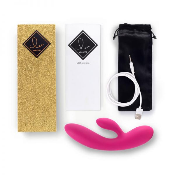 Vibrador Rabbit Lea 20 x 3.7 cm marca FEELZTOYS