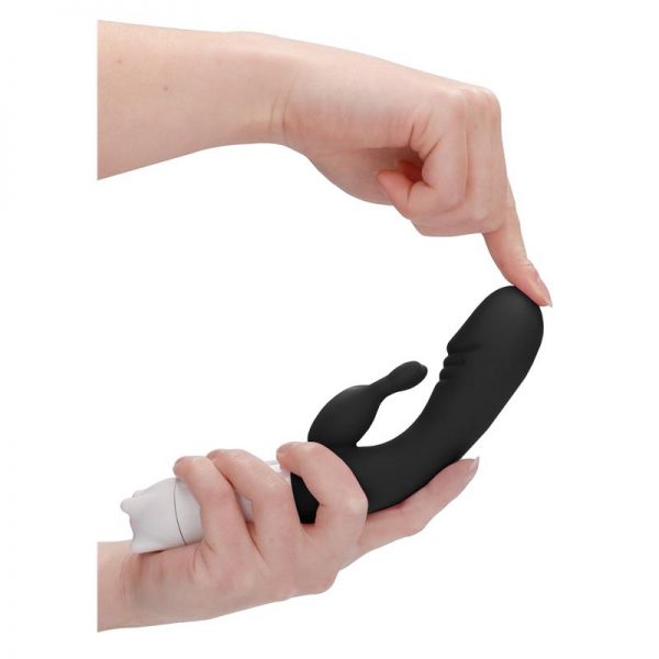 Vibrador Rabbit Negro de calidad y barato