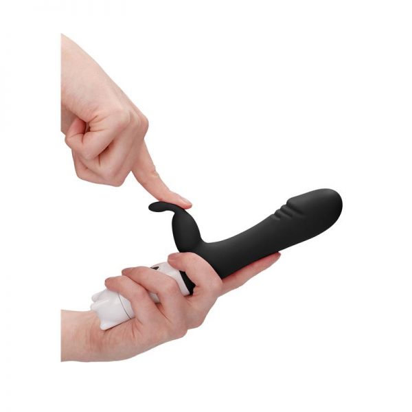 Vibrador Rabbit Negro diseñado por la marca GC