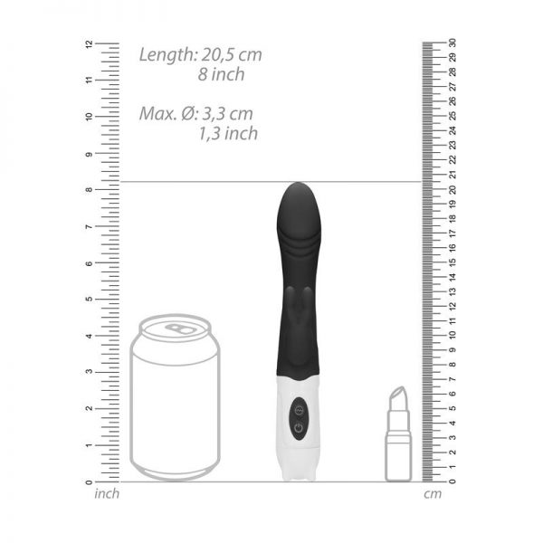 Vibrador Rabbit Negro marca GC