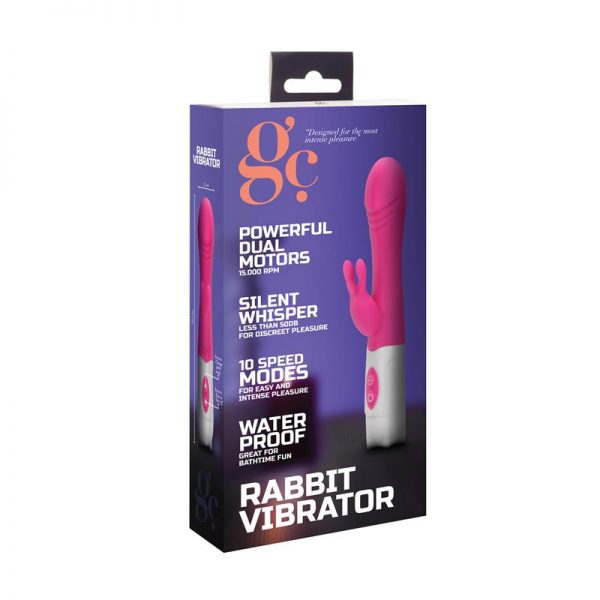 Vibrador Rabbit Rosa fabricante GC