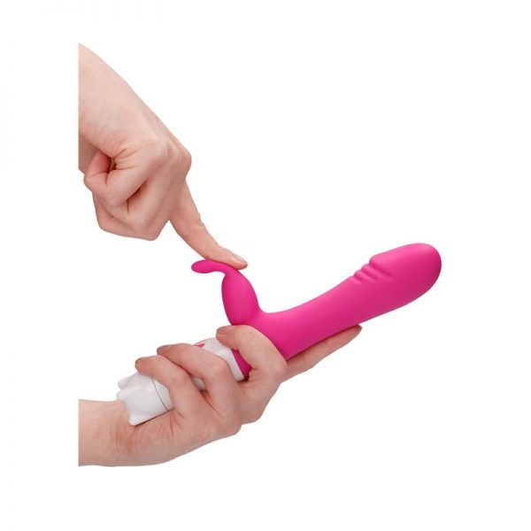 Vibrador Rabbit Rosa de la tienda erótica web www.tiendaeroticaweb.es