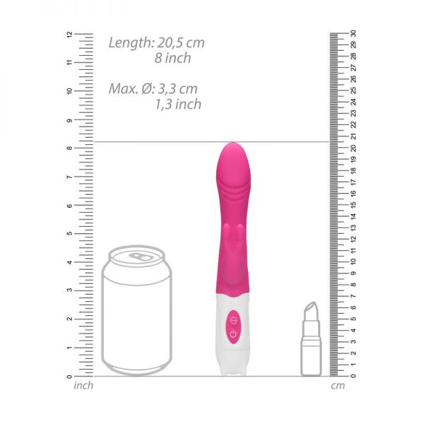 Vibrador Rabbit Rosa en www.tiendaeroticaweb.es
