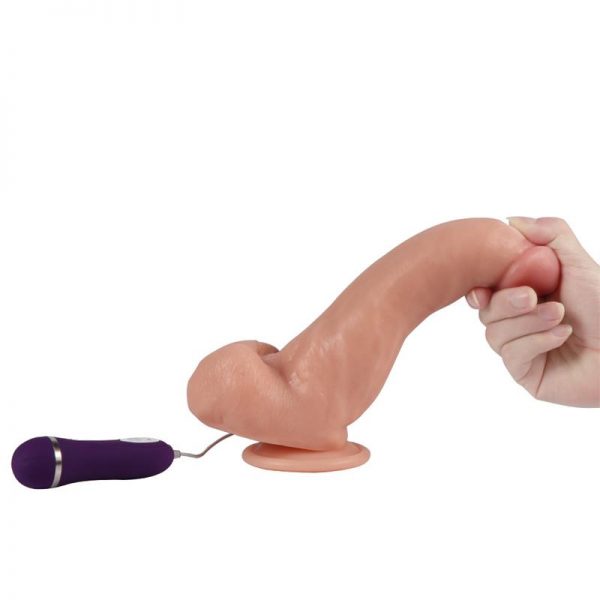 Vibrador Realista Control Remoto Duke Lungton 22.5 cm fabricado por SHEQU