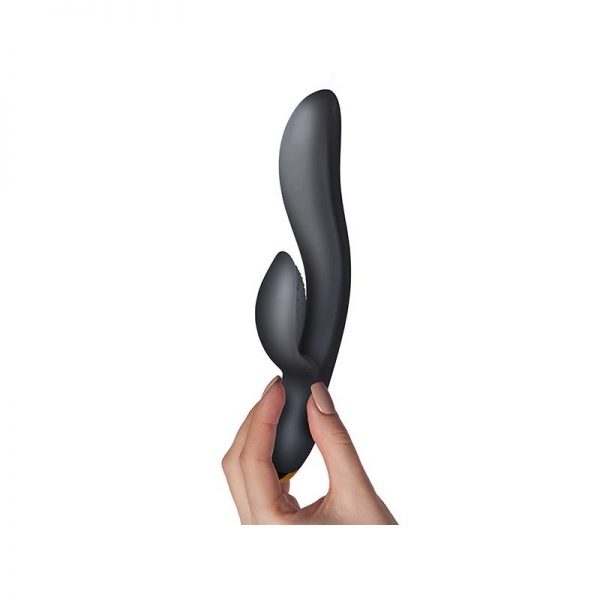 Vibrador Regala Doble Motor Negro fabricado por ROCKSOFF