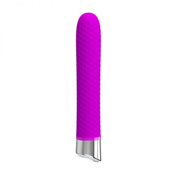 Vibrador Reginald Silicona Purpura fabricado por PRETTYLOVE