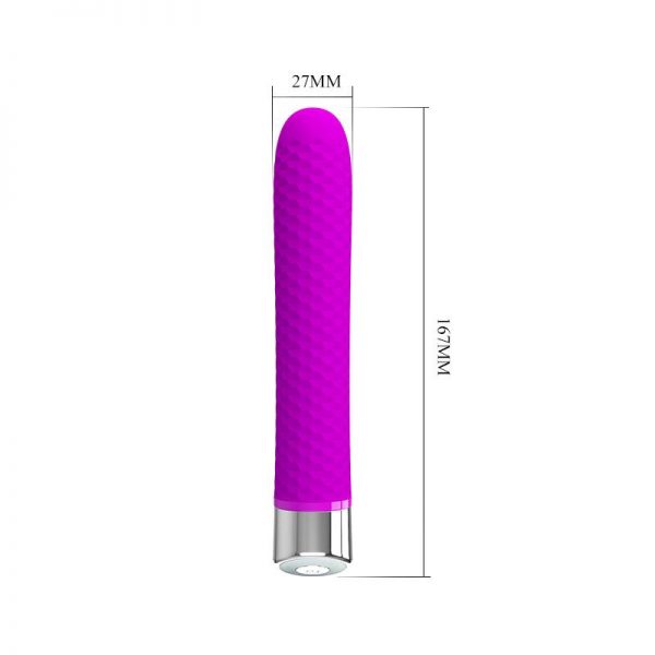 Vibrador Reginald Silicona Purpura de calidad