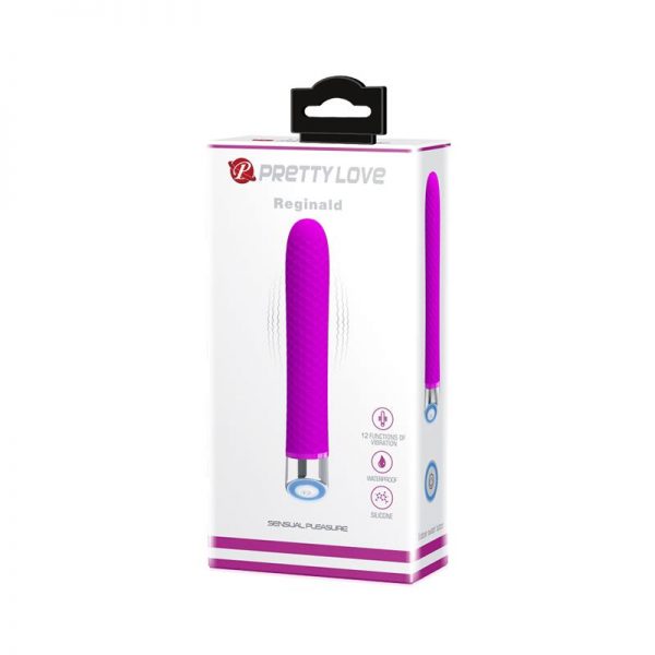 Vibrador Reginald Silicona Purpura en www.tiendaeroticaweb.es