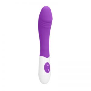 Vibrador Ribbed Púrpura diseñado por la marca GC