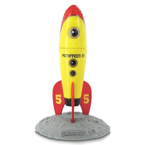 Vibrador Rocket Amarillo marca BIG TEAZE TOYS