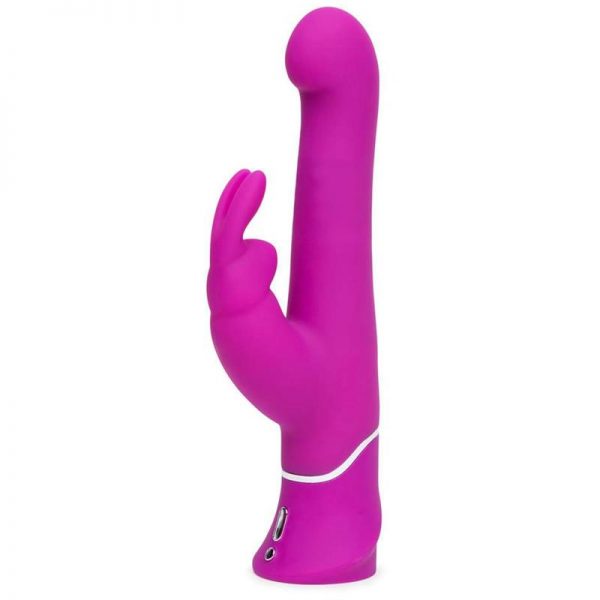 Vibrador Rotador Beaded Punto-G Purpura diseñado por la marca HAPPY RABBIT