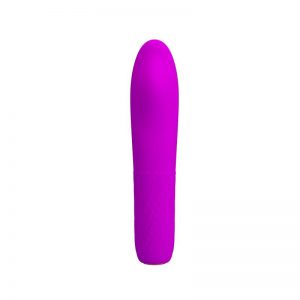 Vibrador Rotador Burke Silicona 10.6 x 3.6 cm diseñado por la marca PRETTYLOVE