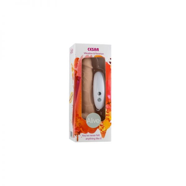 comprar Vibrador Rotador Cesar V.R Future Skin 18 cm en sex shop online
