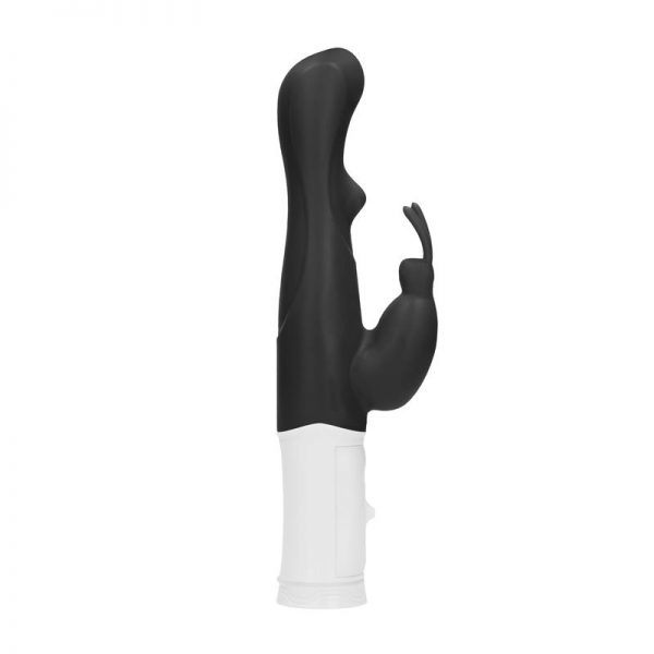Vibrador Rotating Rabbit Negro fabricado por GC