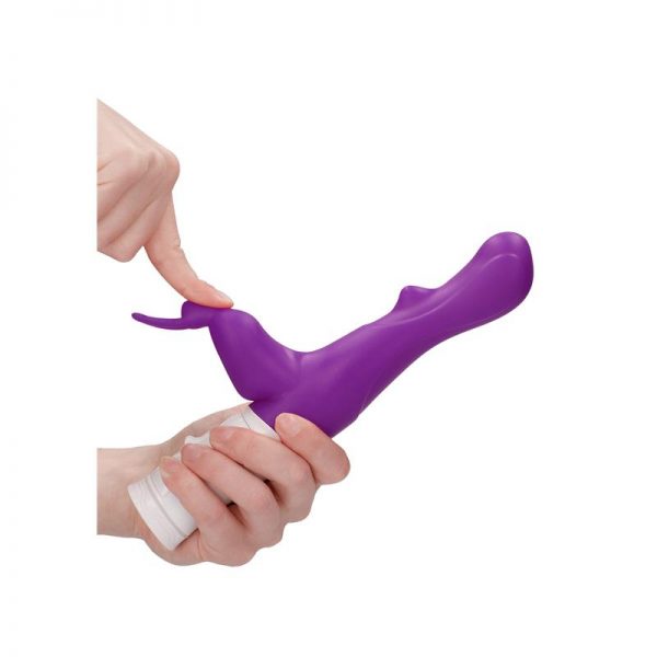 Vibrador Rotating Rabbit Purpura de la tienda erótica web www.tiendaeroticaweb.es