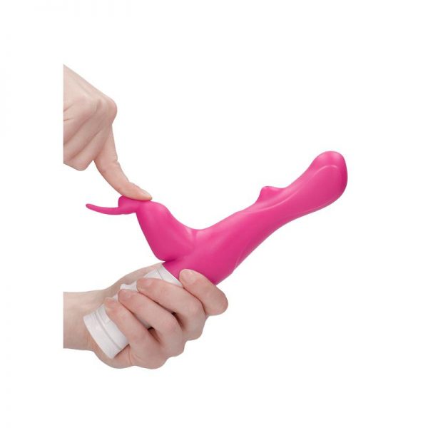 comprar Vibrador Rotating Rabbit Rosa en sex shop online