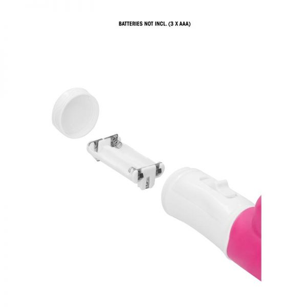 Vibrador Rotating Rabbit Rosa de la tienda erótica web www.tiendaeroticaweb.es