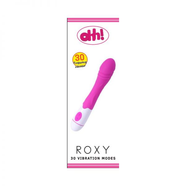 comprar Vibrador Roxy Rosa Silicona 20.2 x 3.6 cm barato y de calidad