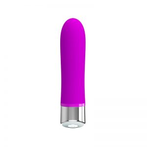 Vibrador Sampson Silicona Purpura de la marca PRETTYLOVE